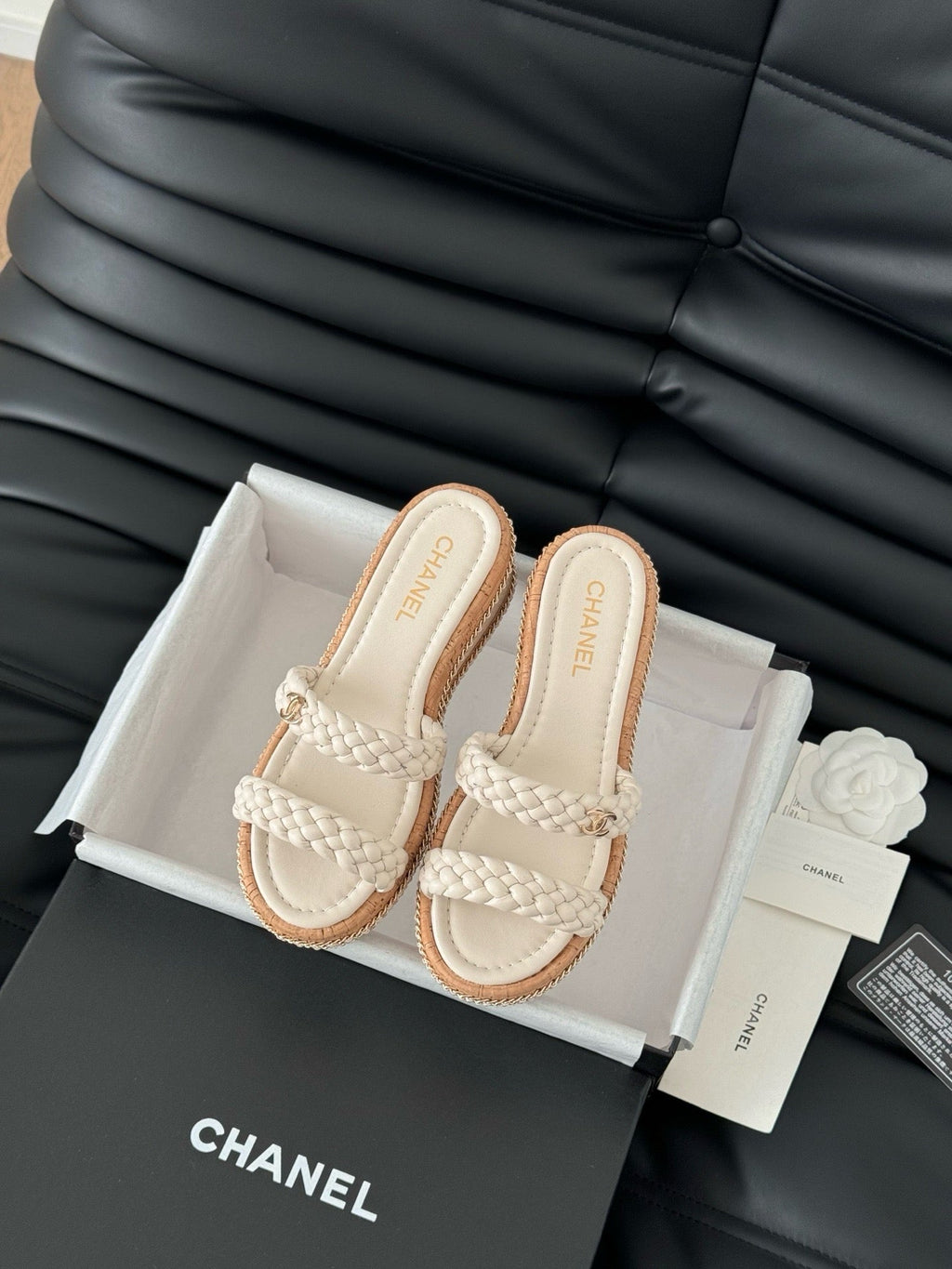 SE1594 Chanel Wedge Sandals / Size5-11