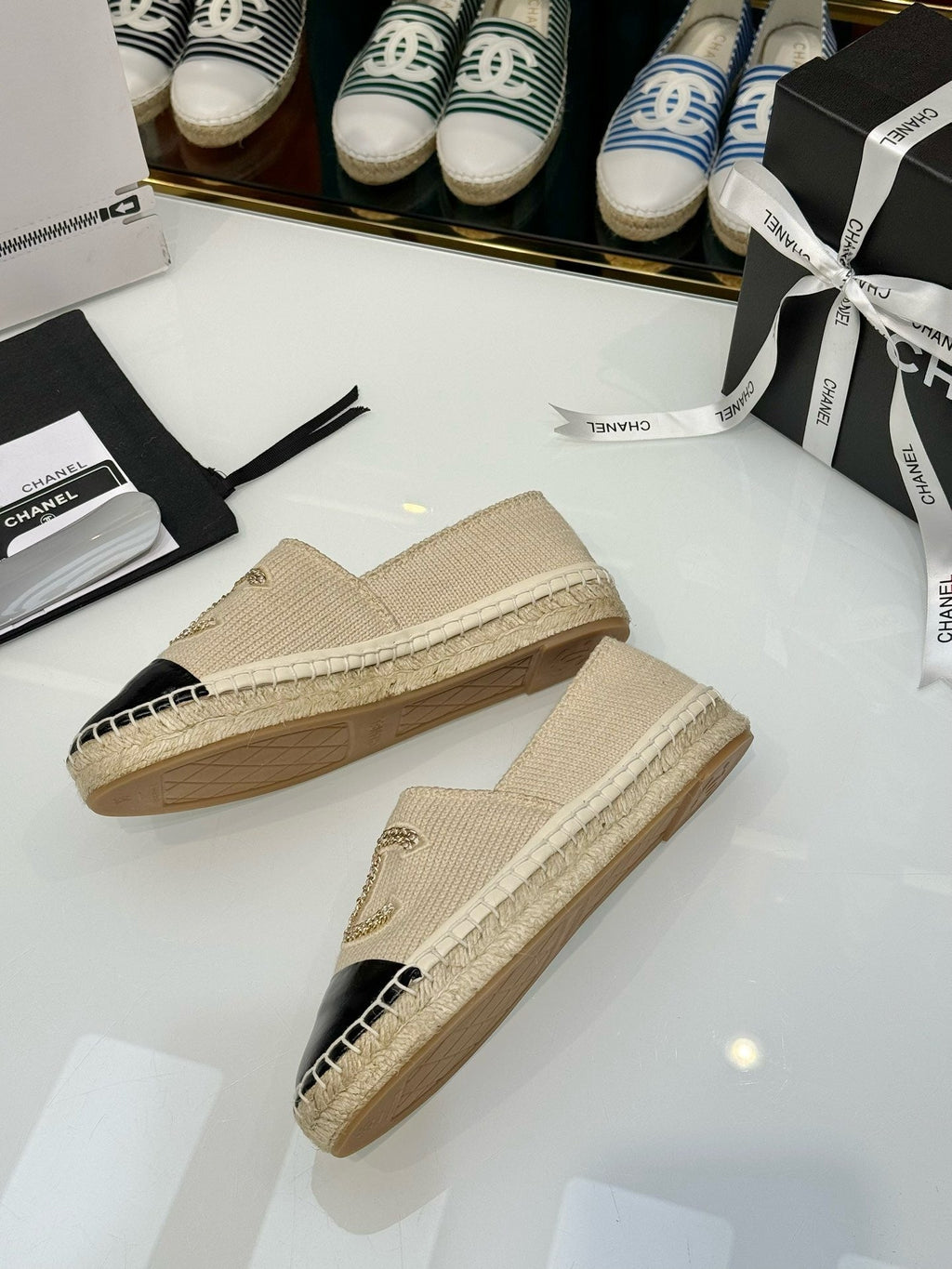 SE1466 Chanel Espadrilles / Size4-11