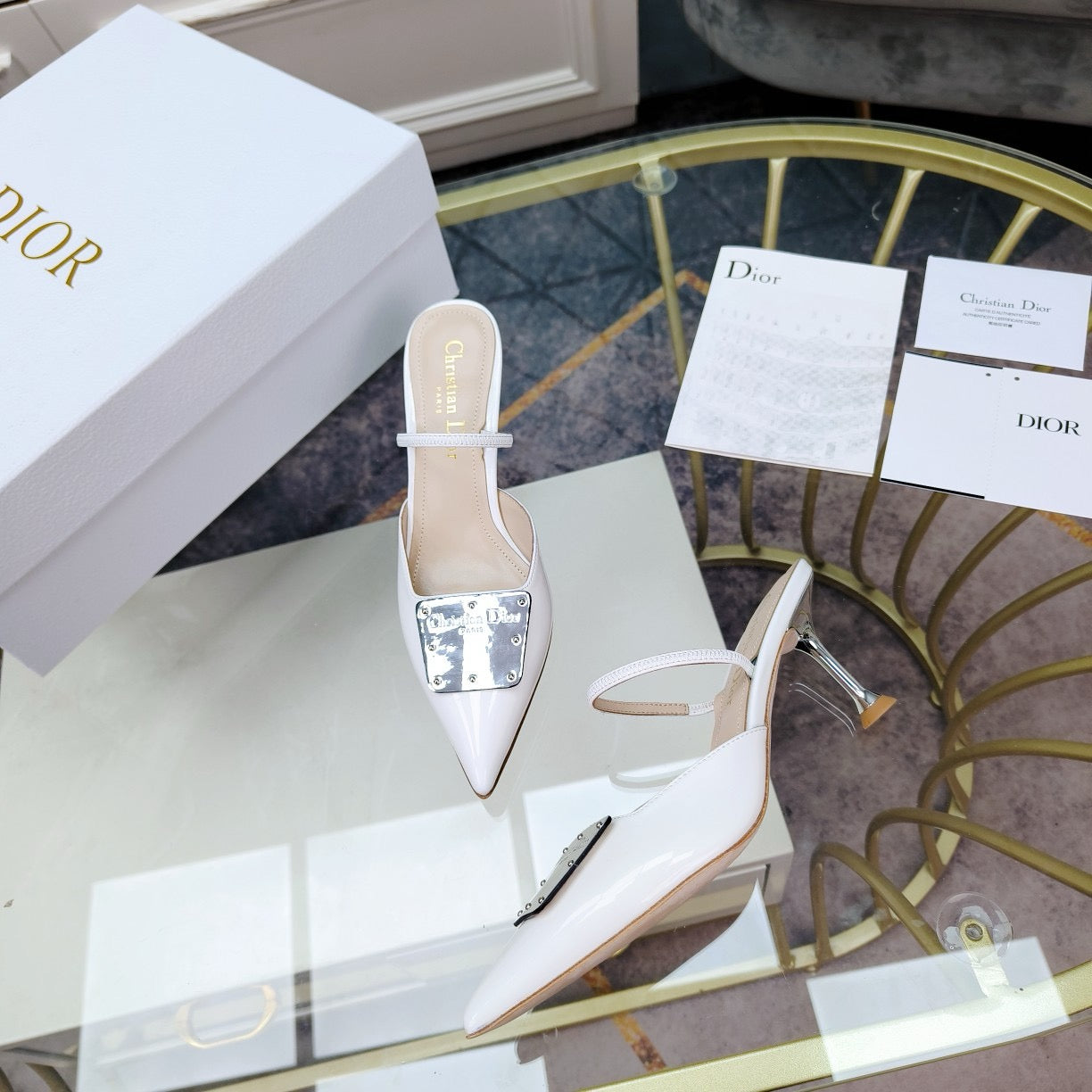 SE1605 Dior Pumps Slide 65mm / Size4-10