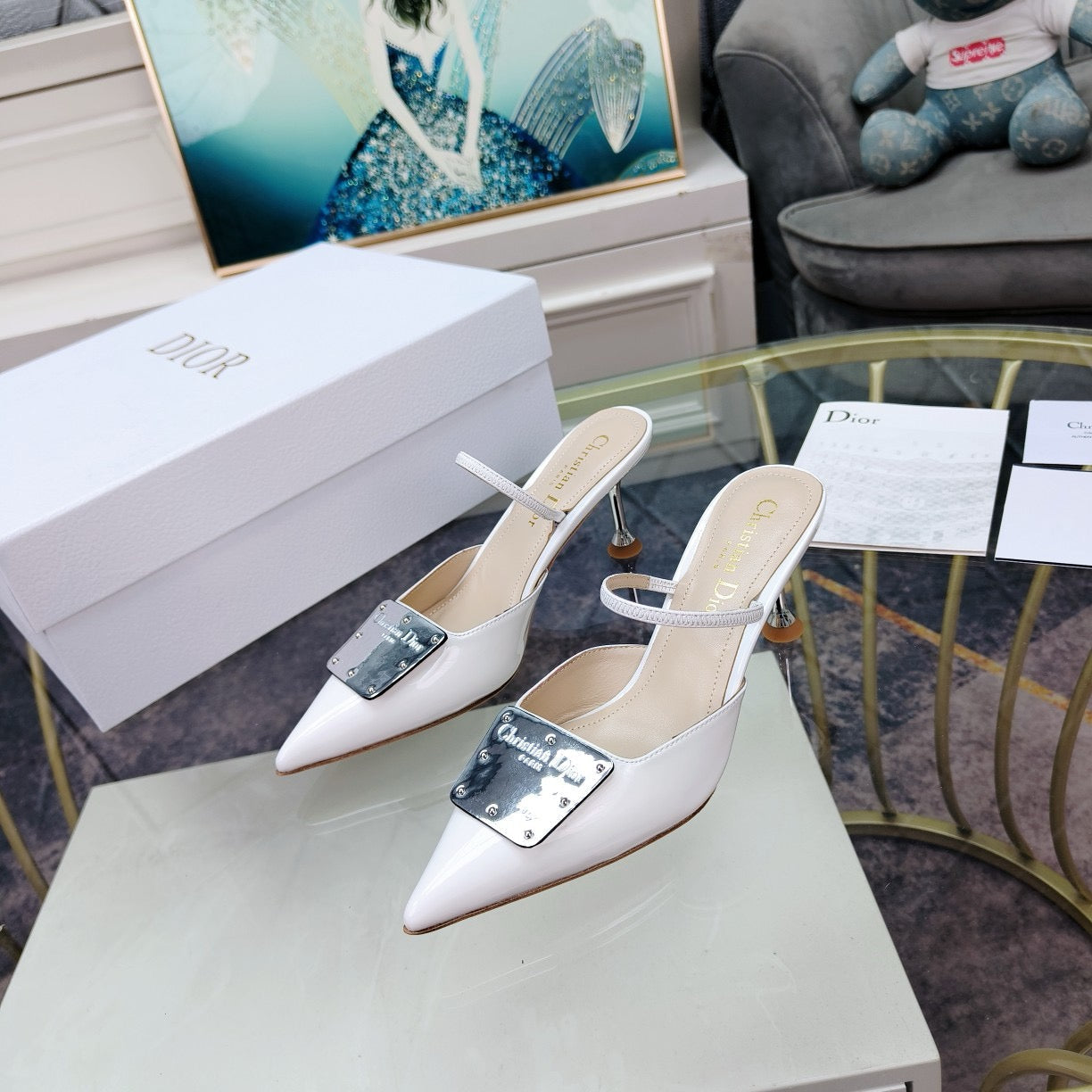 SE1605 Dior Pumps Slide 65mm / Size4-10