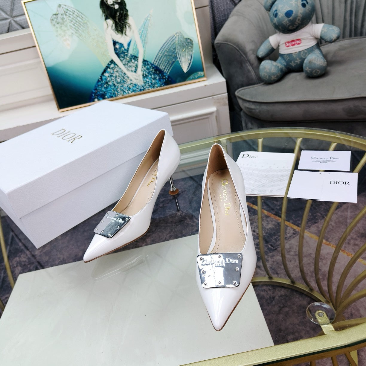 SE1606 Dior Pumps Slide 65mm / Size4-10