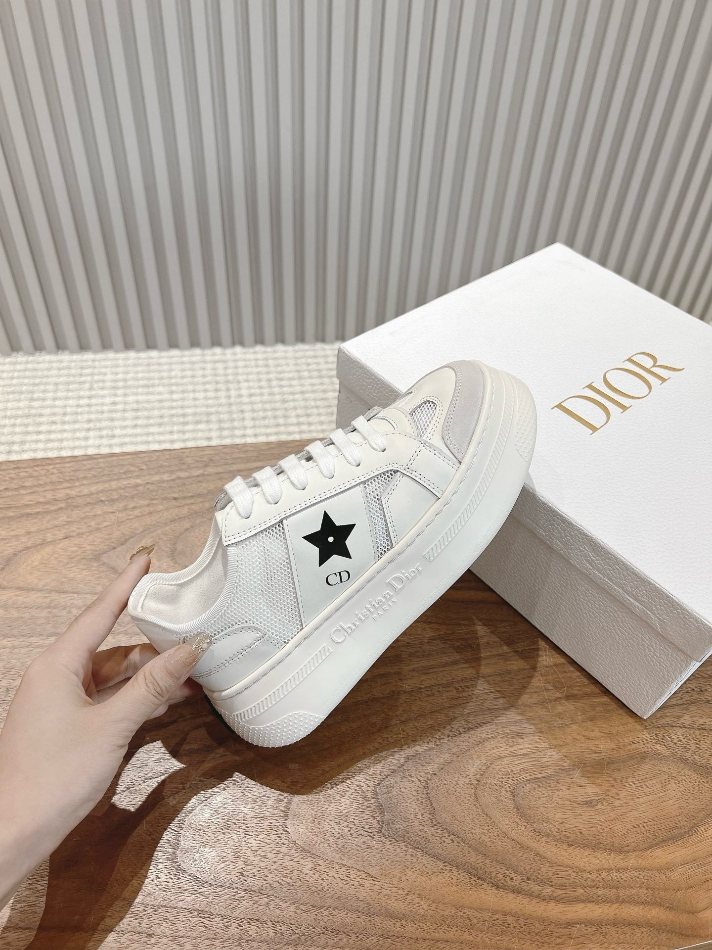 SE1607 Dior Star Platform Sneaker / Size5-10