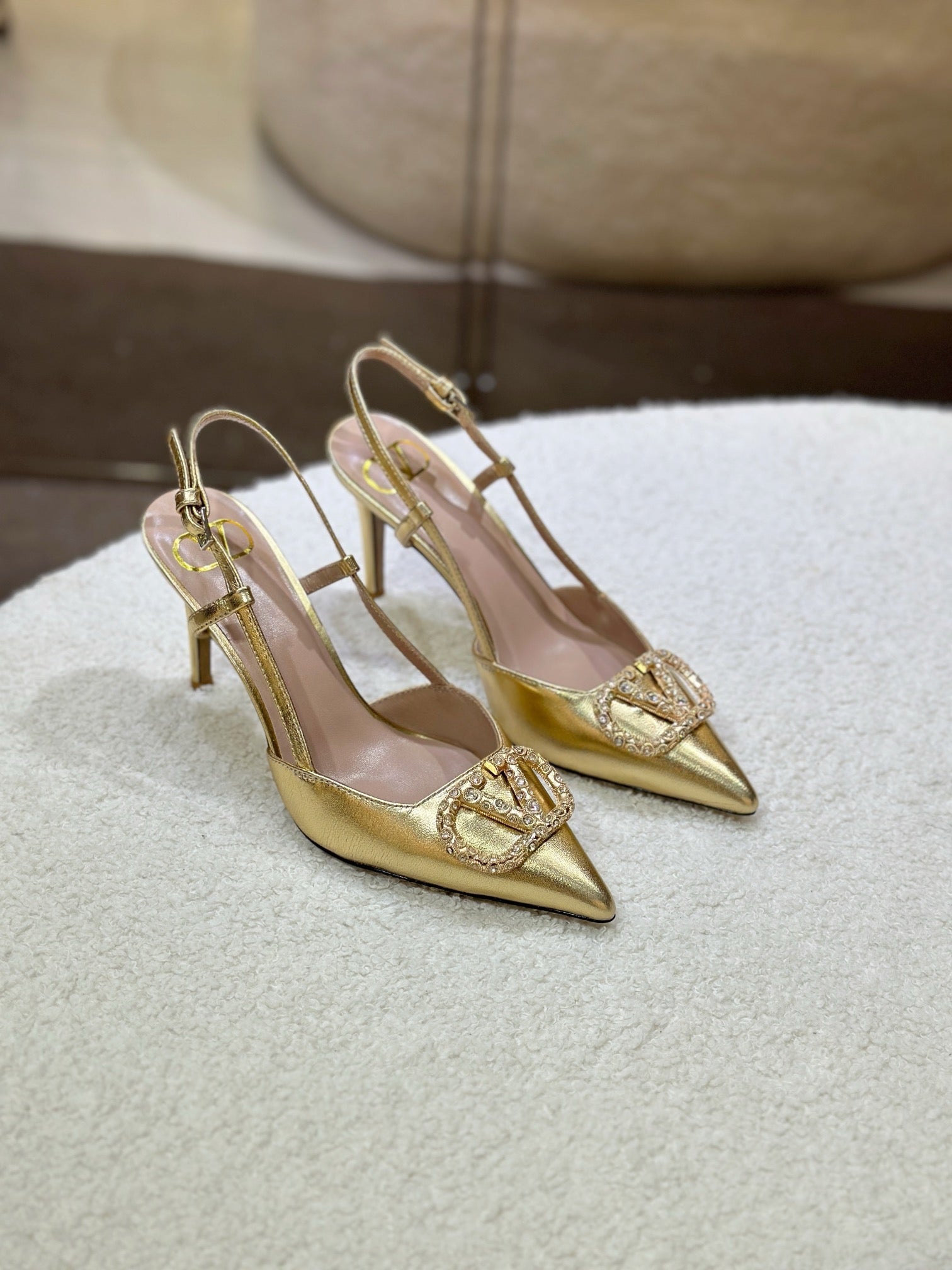 SE1539 VLOGO SIGNATURE SLINGBACK PUMP / Size5-10