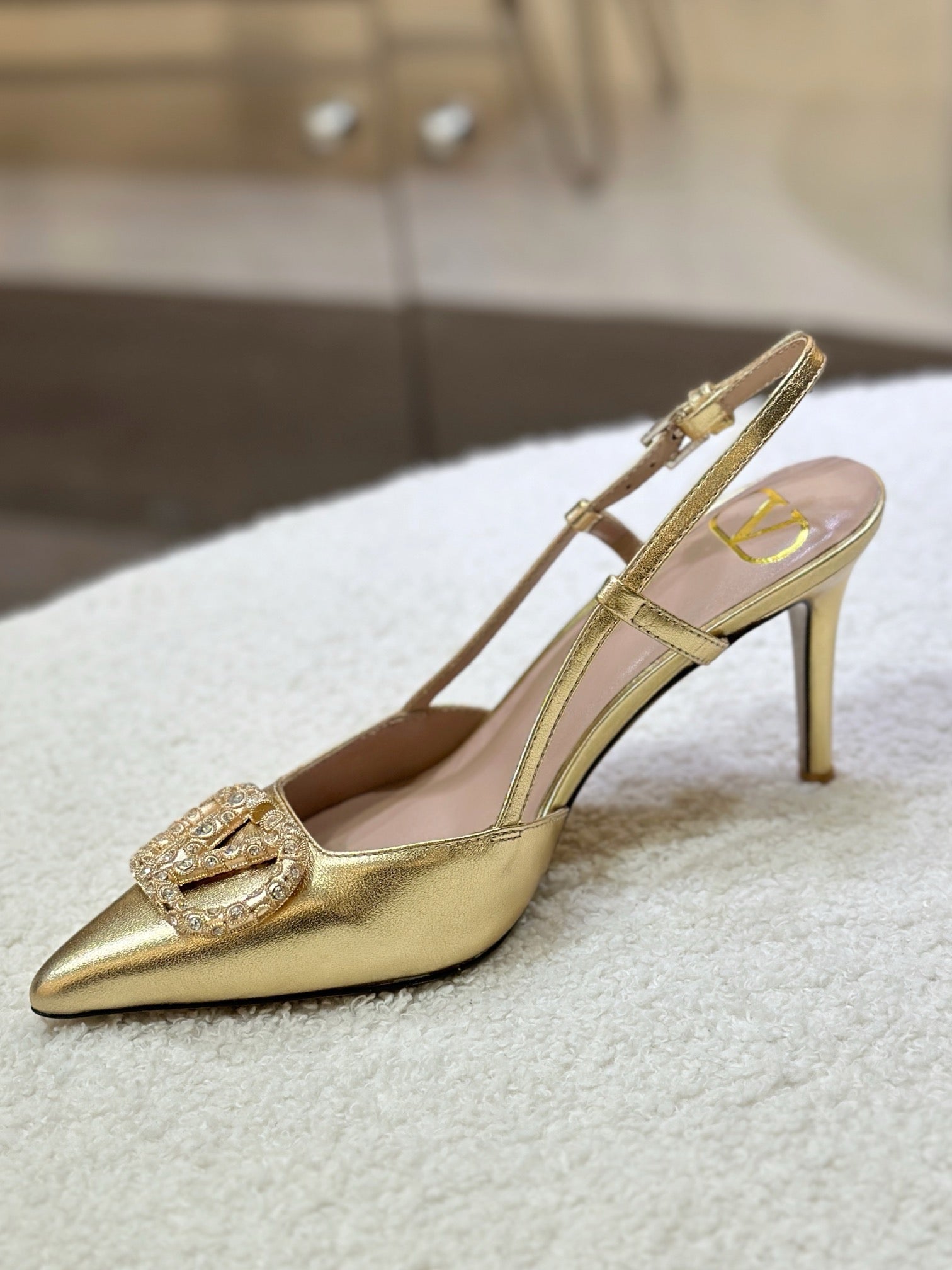 SE1539 VLOGO SIGNATURE SLINGBACK PUMP / Size5-10