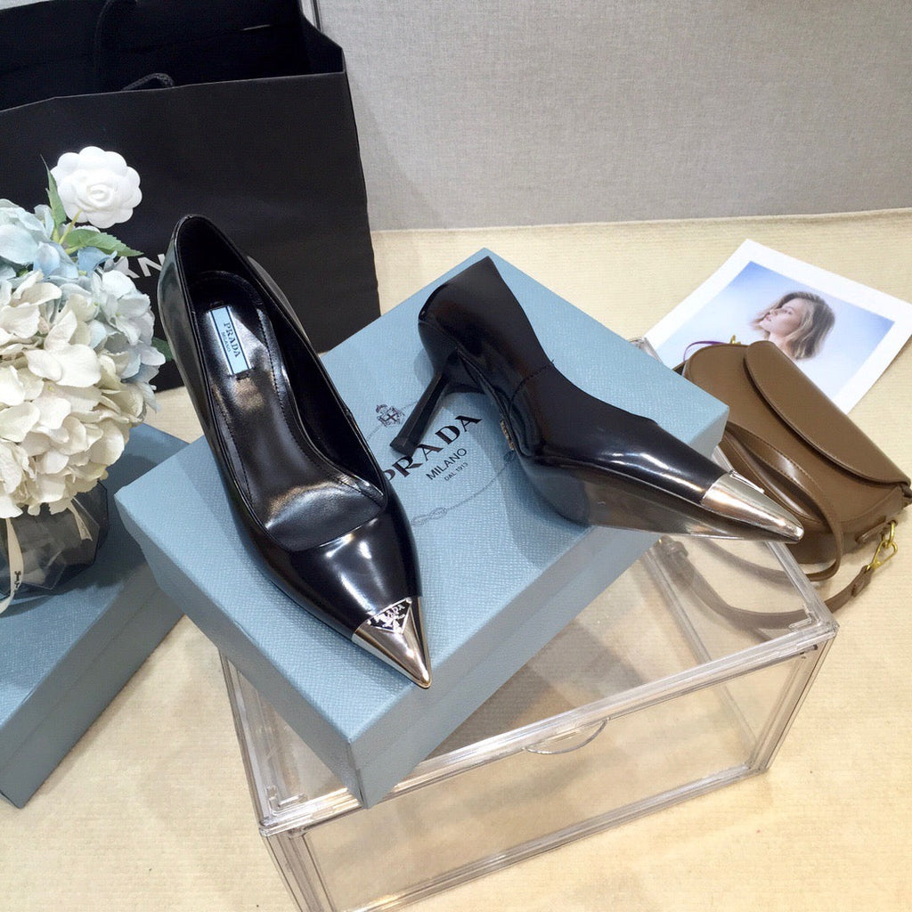 SE1063 PD Brushed Leather Pumps /  Size5-10
