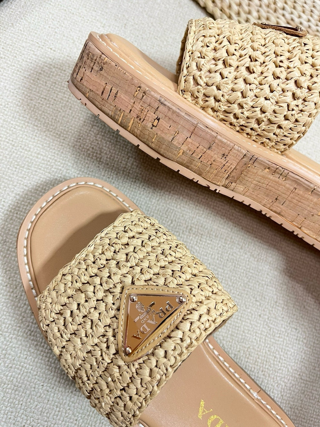 SE1342 PD Crochet Flatform Slides / Size5-10