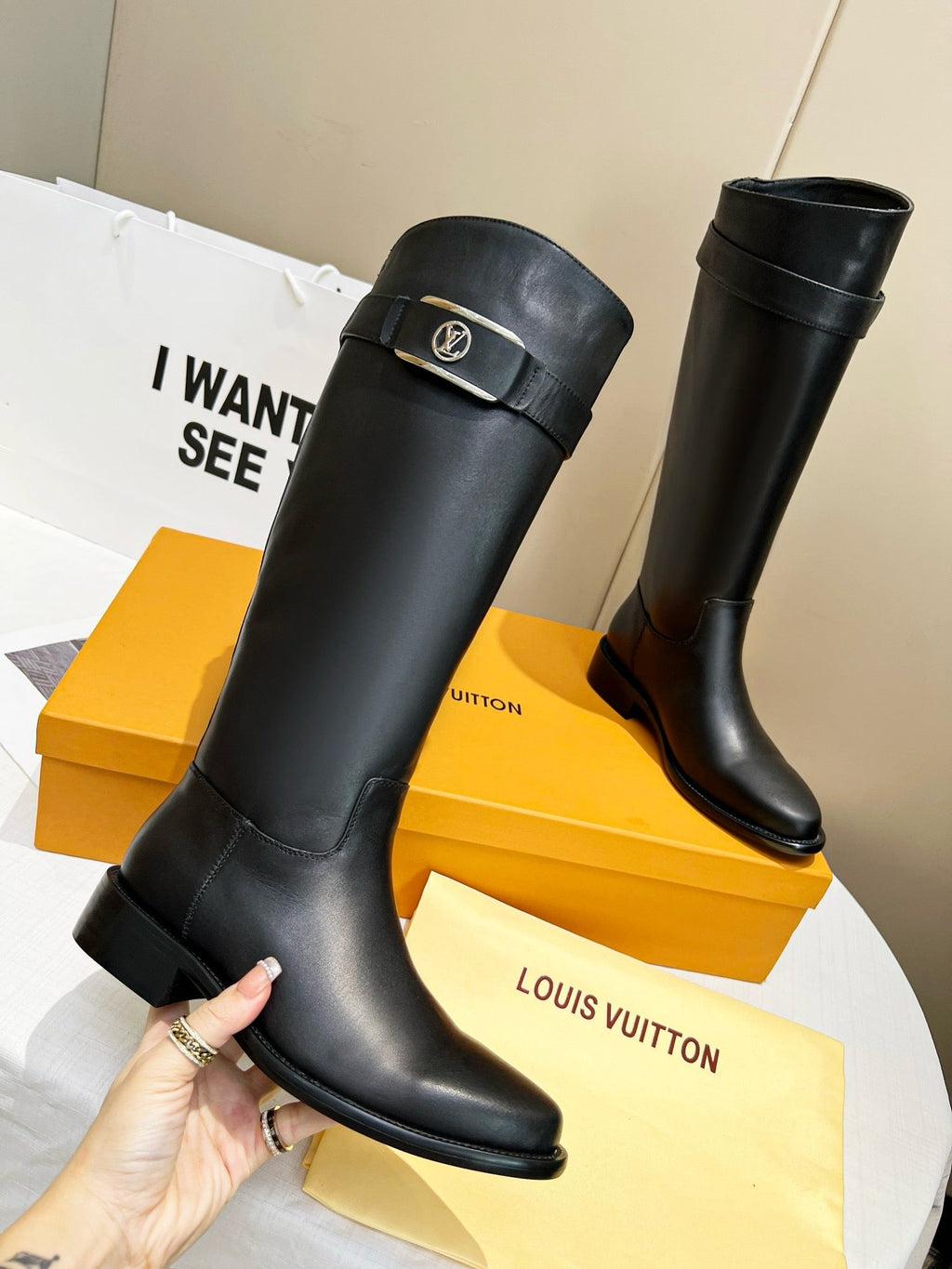 SE1476 LV Beaubourg High Boot / Size5-10