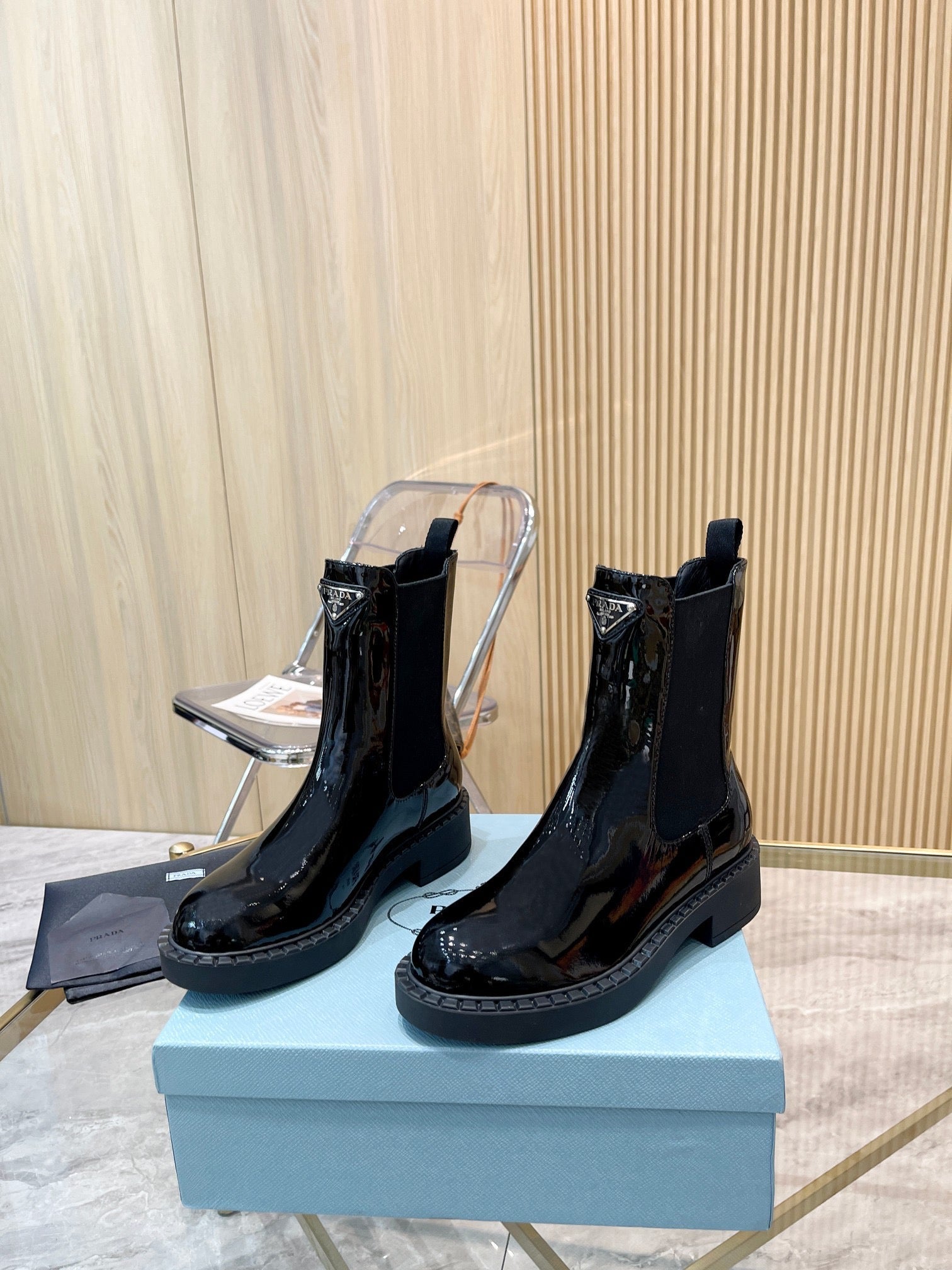 SE1220 PD Leather Booties / Size5-10