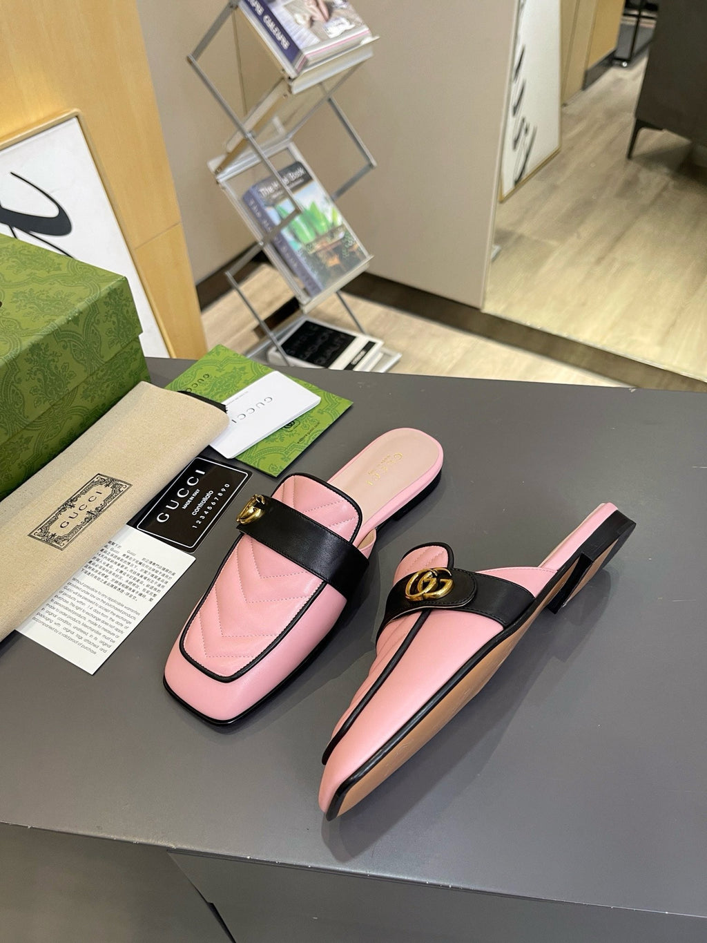 SE1679 Gucci Women's Princetown Slipper / Size5-11