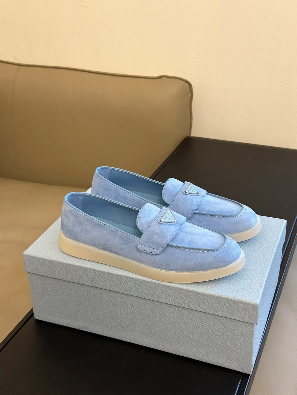 SE1158 PD Suede Leather Loafers / Size5-10
