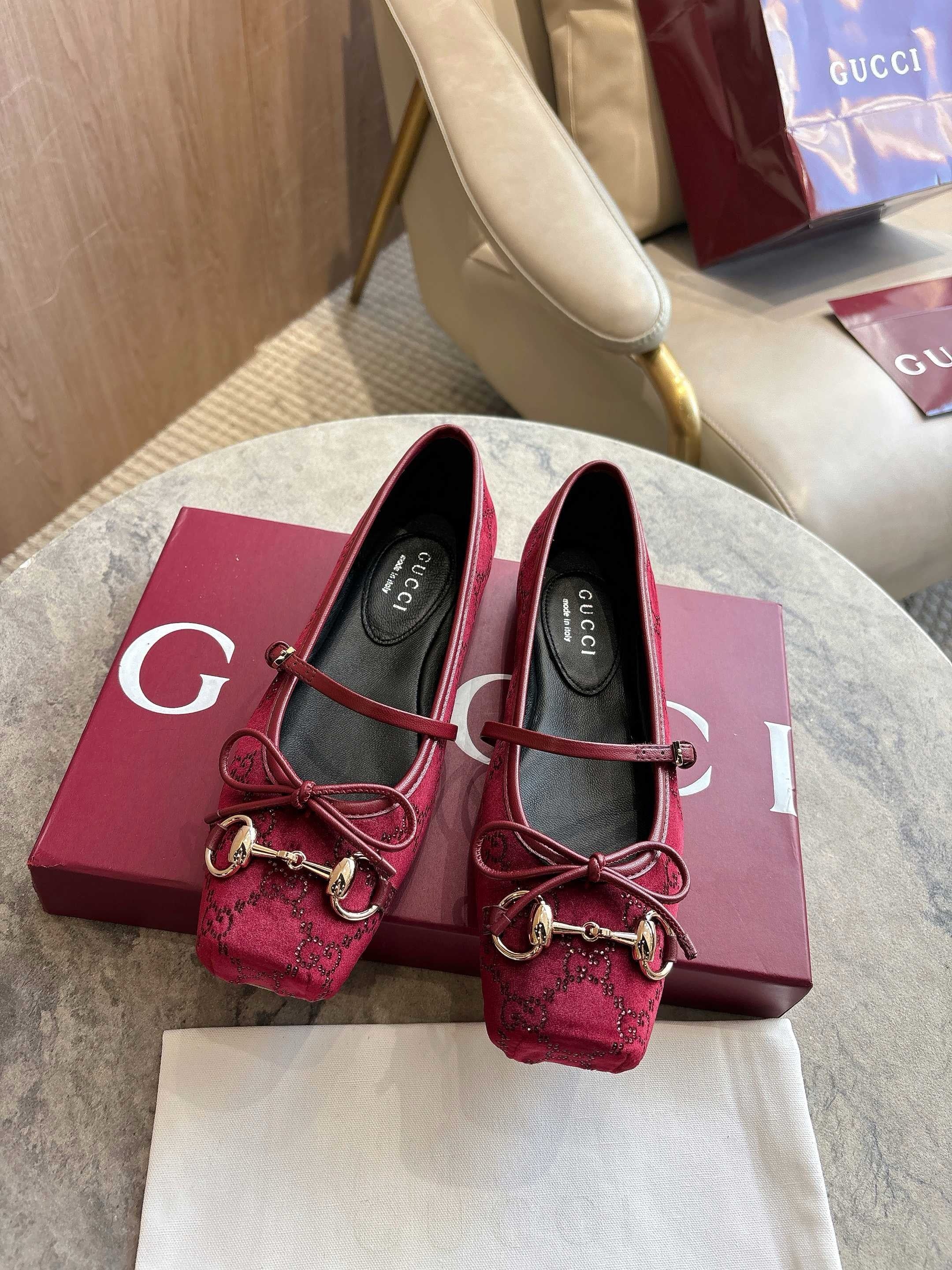 SE1739 Women's Gucci Horsebit Ballet Flat / Size5-11