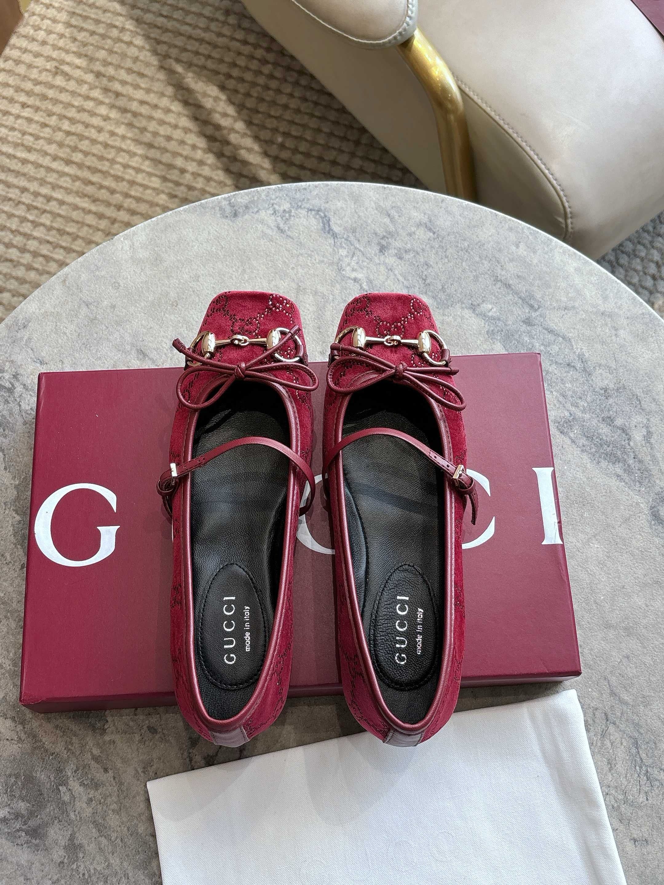 SE1739 Women's Gucci Horsebit Ballet Flat / Size5-11