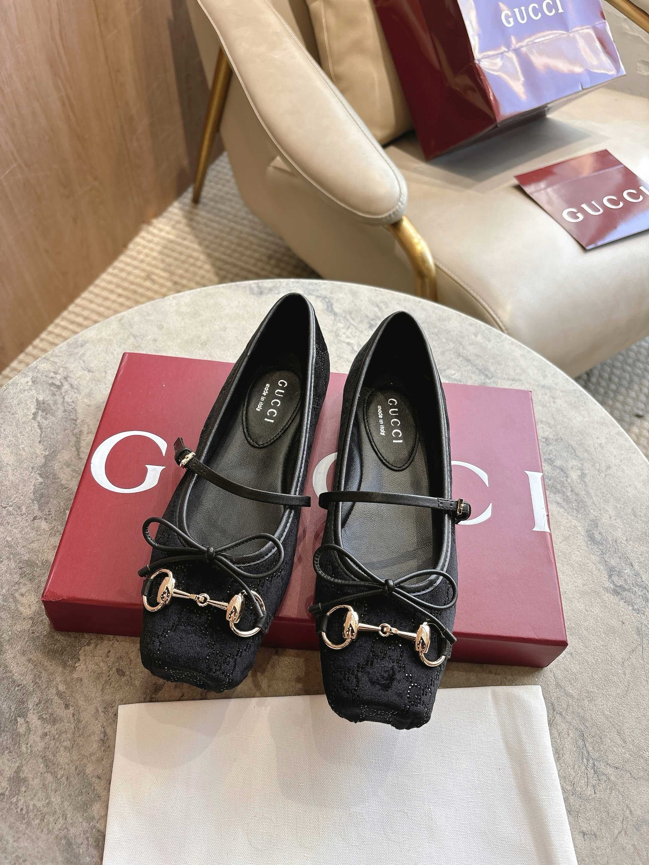 SE1740 Women's Gucci Horsebit Ballet Flat / Size5-11