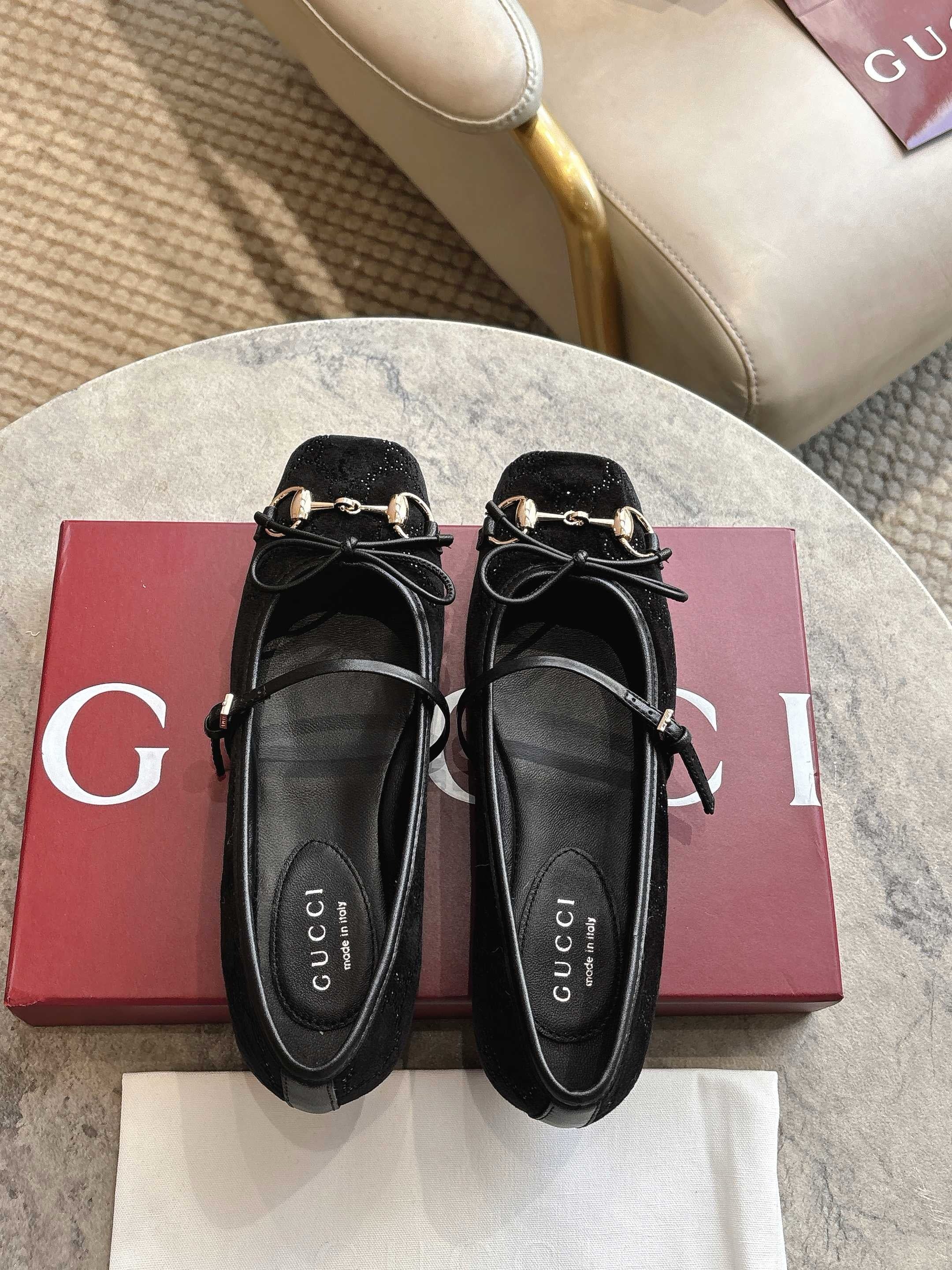 SE1740 Women's Gucci Horsebit Ballet Flat / Size5-11