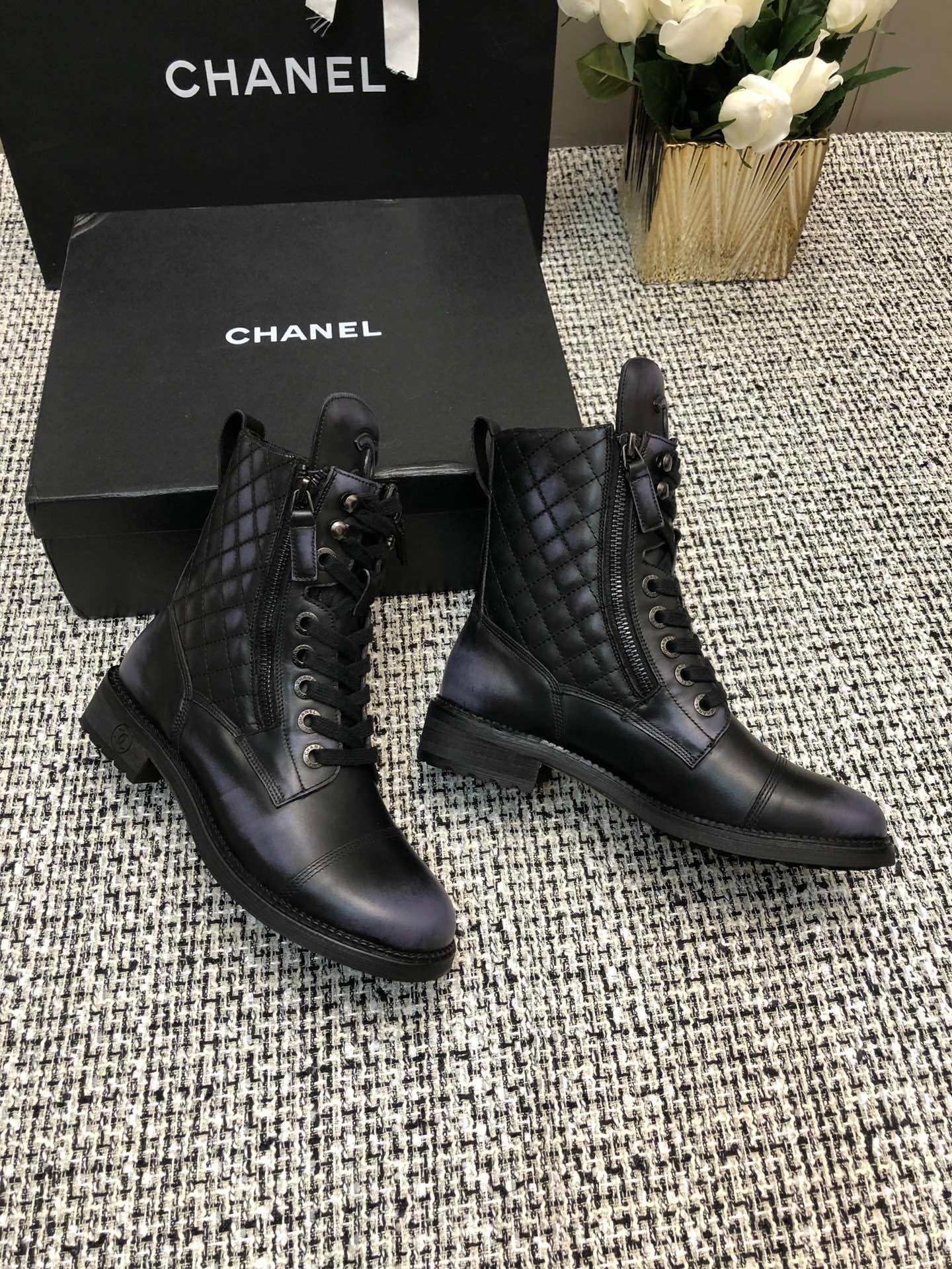 SE1247 CC lace-up Boots / Size5-10