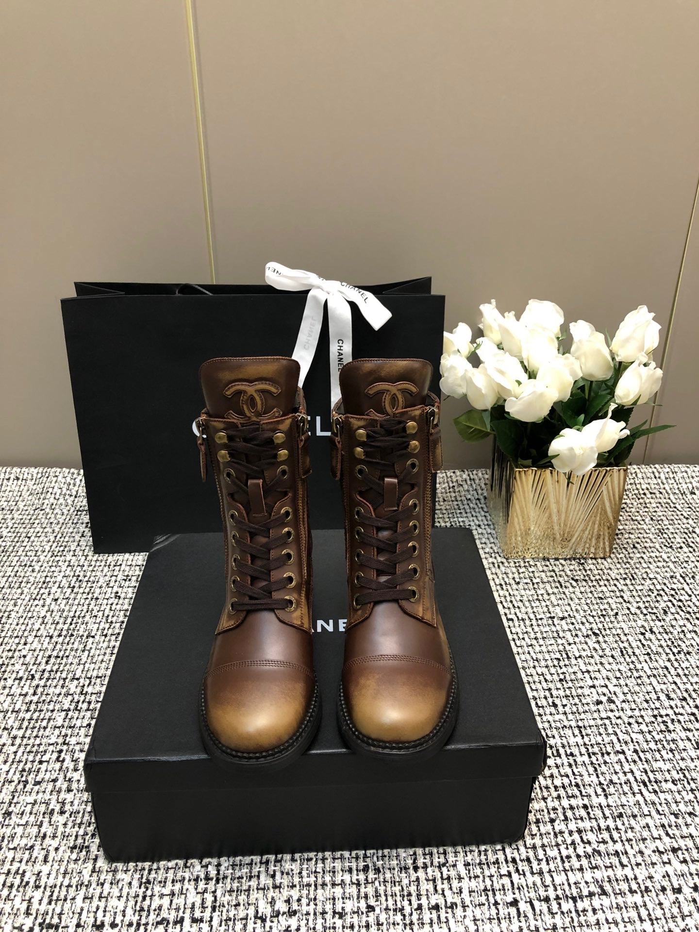 SE1248 CC lace-up Boots / Size5-10