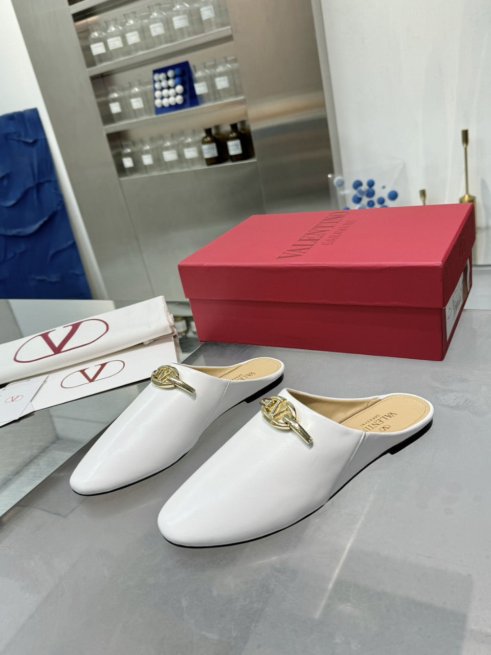 SE1686 Valentino Mules / Size5-11