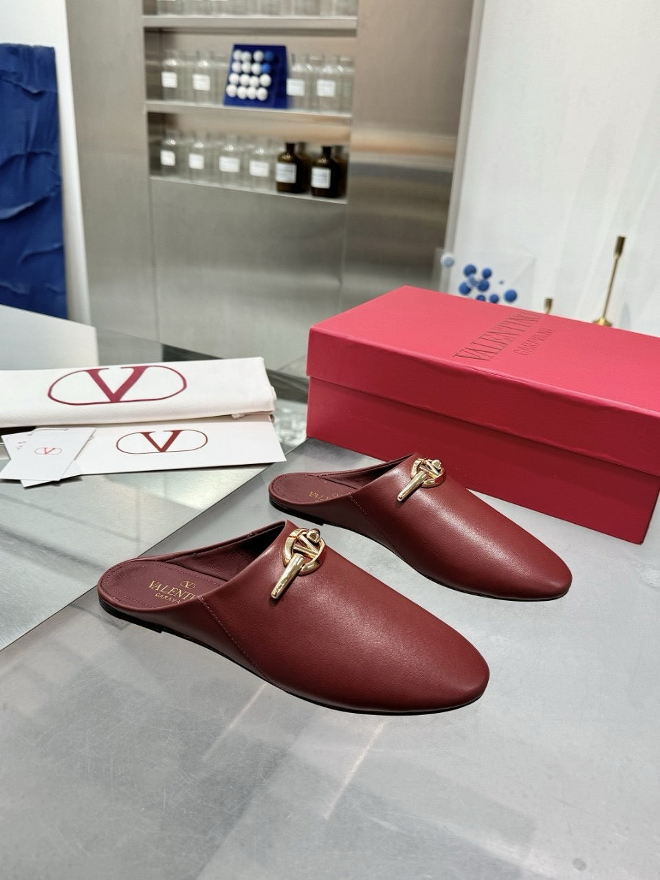 SE1688 Valentino Mules / Size5-11