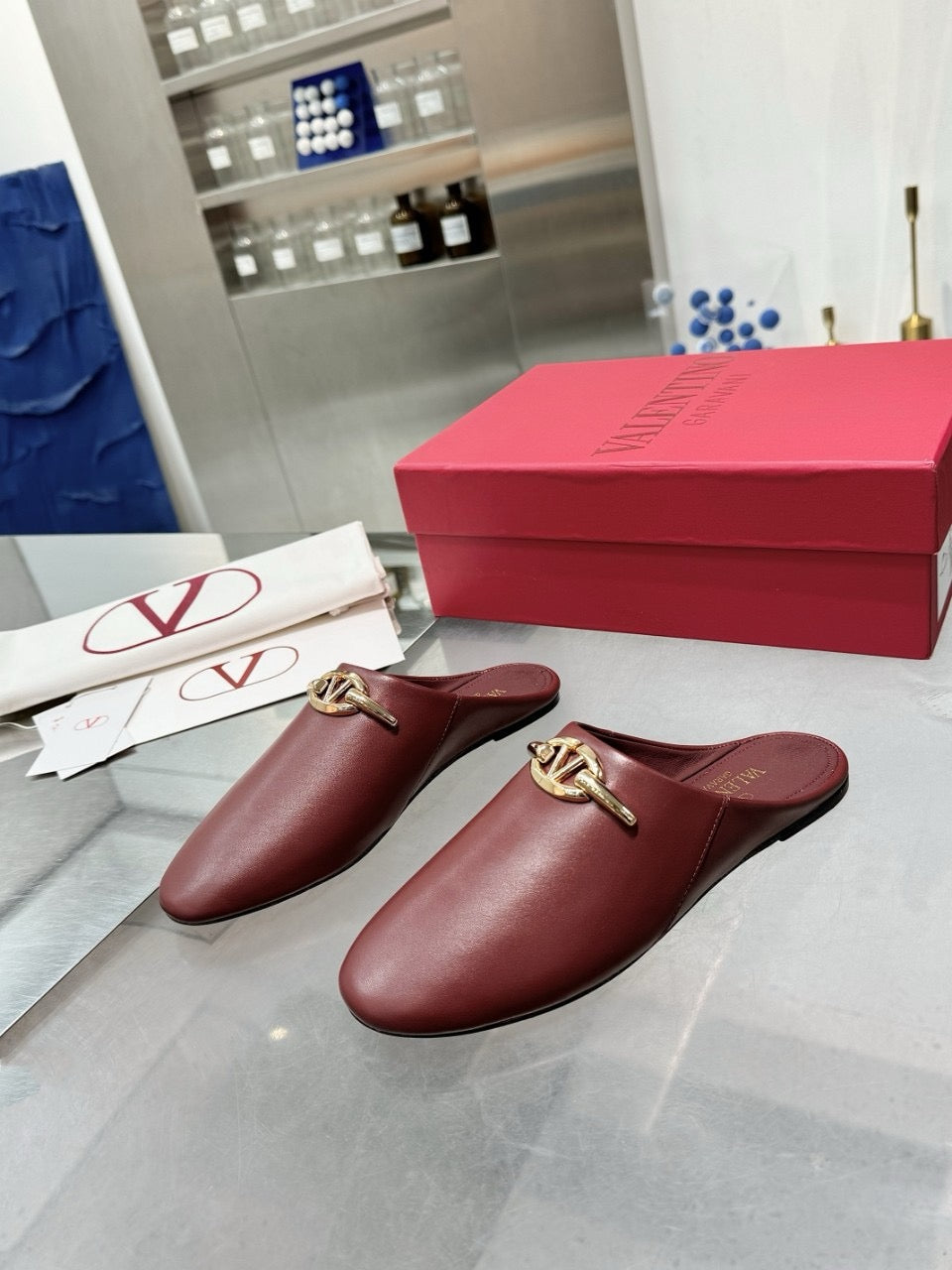 SE1688 Valentino Mules / Size5-11