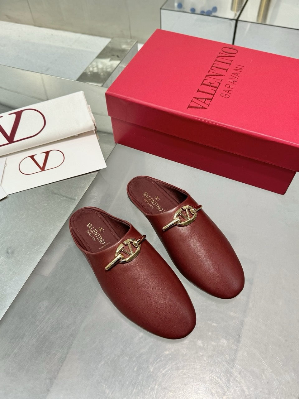 SE1688 Valentino Mules / Size5-11