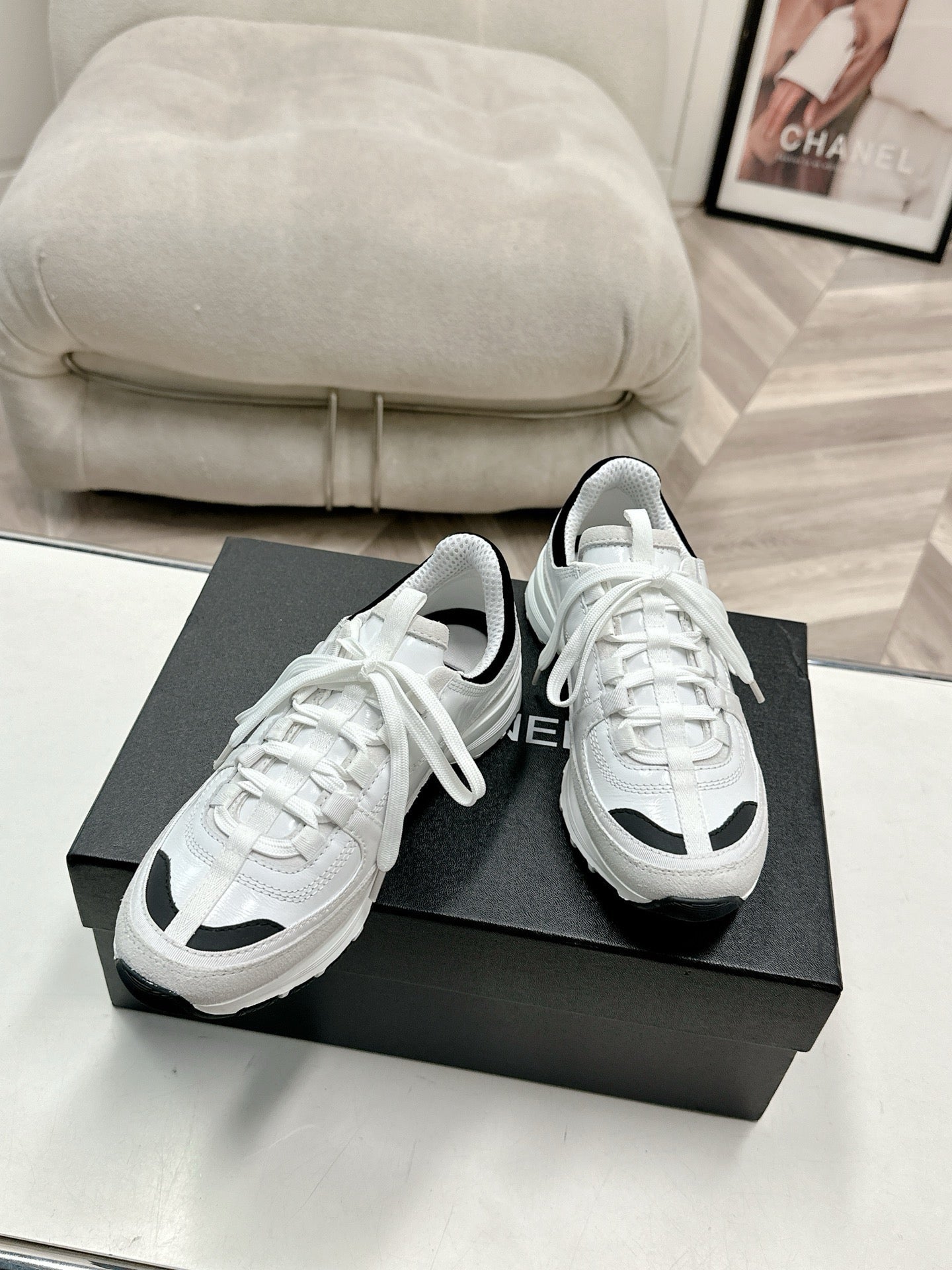 SE1690 Chanel Sneakers / Size5-11