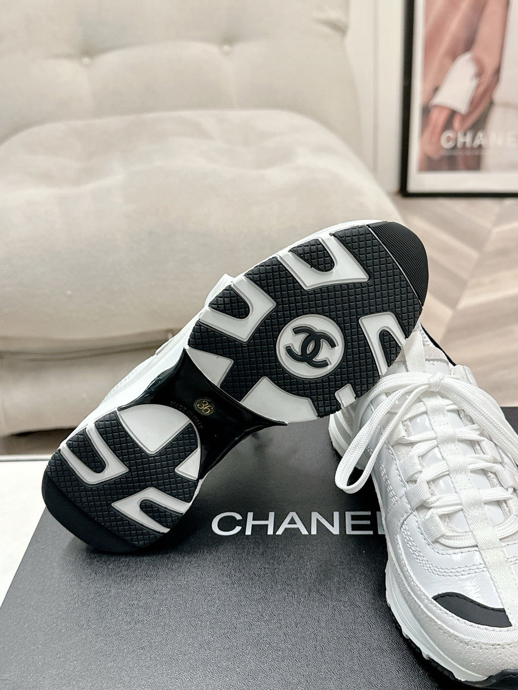 SE1690 Chanel Sneakers / Size5-11