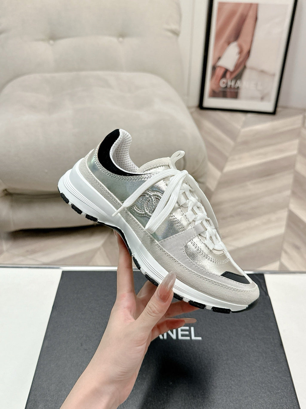 SE1691 Chanel Sneakers / Size5-11