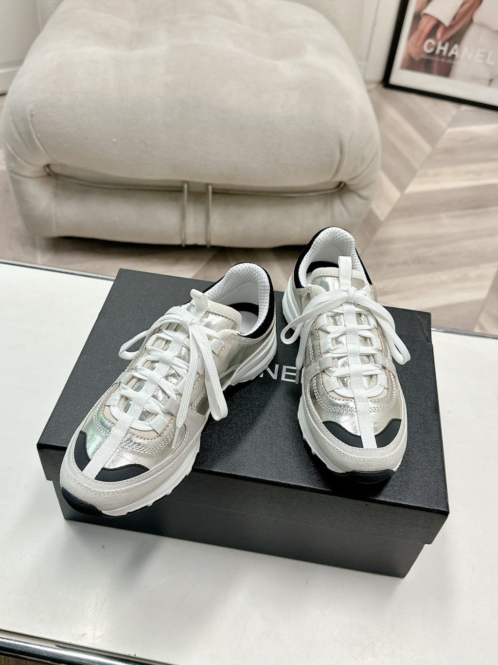 SE1691 Chanel Sneakers / Size5-11
