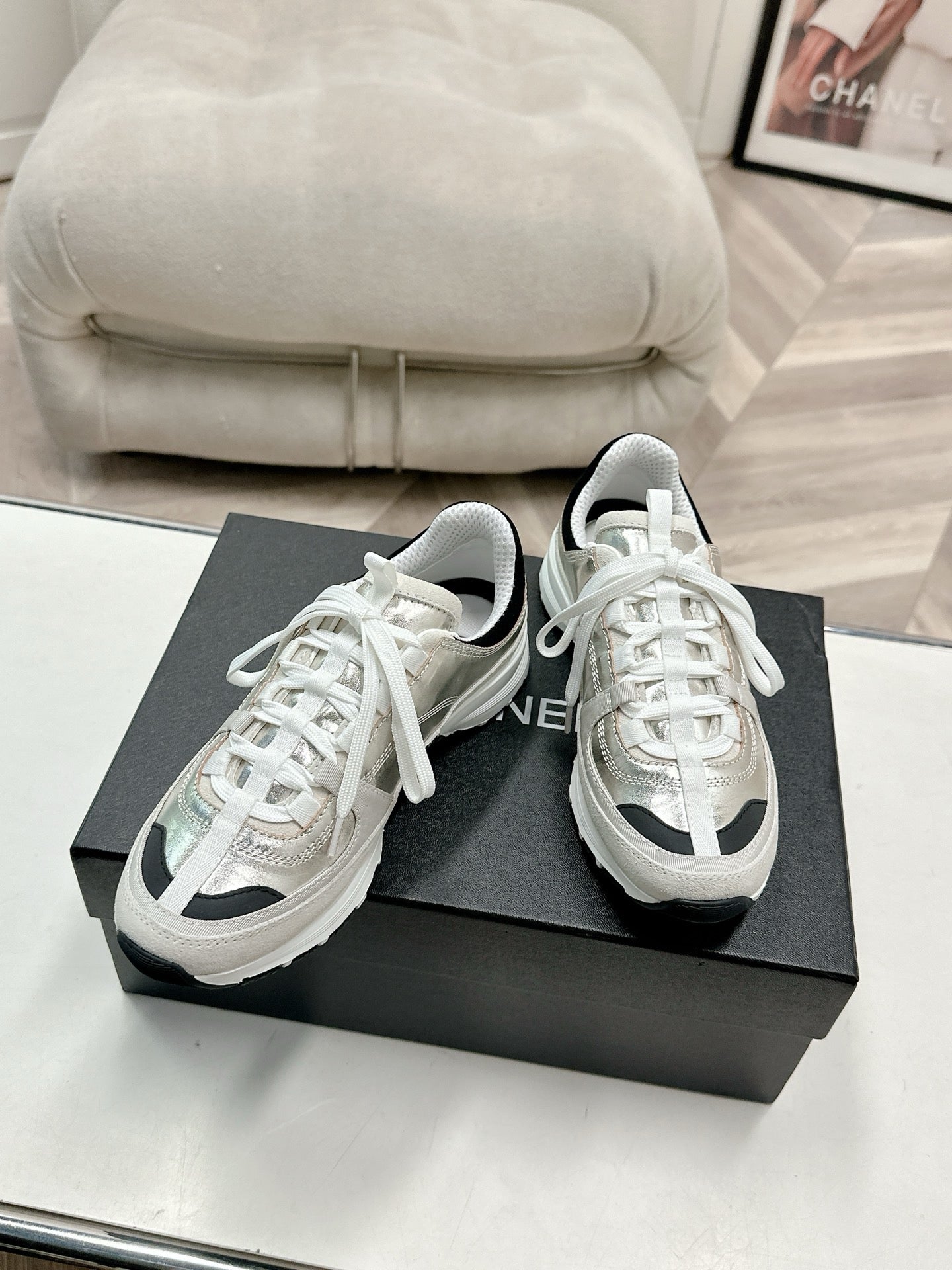 SE1691 Chanel Sneakers / Size5-11