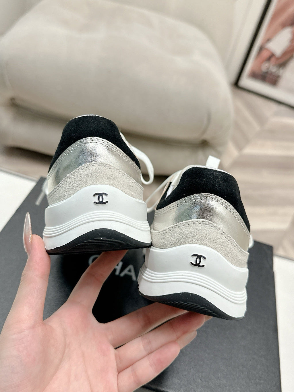 SE1691 Chanel Sneakers / Size5-11