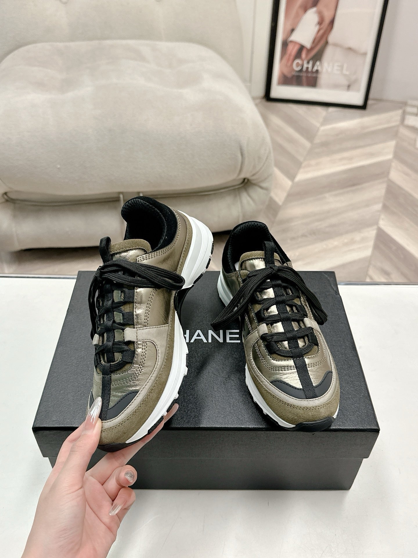SE1692 Chanel Sneakers / Size5-11