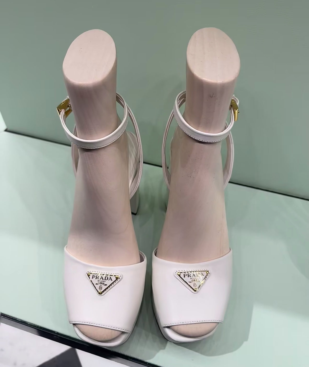 SE1694 Prada Nappa Leather Platform Sandals / Size5-11