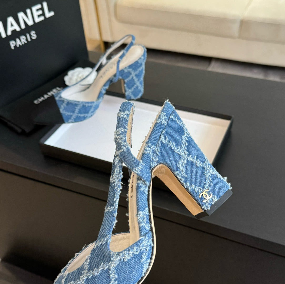 SE1446 CC Slingbacks / 95mm / Size4-12