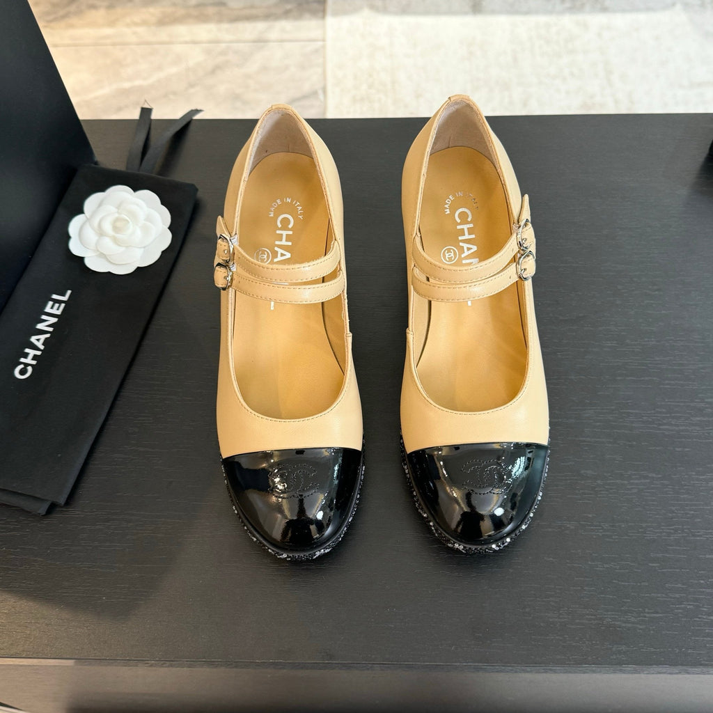 SE1629 Chanel Mary Janes 65mm / Size4-10