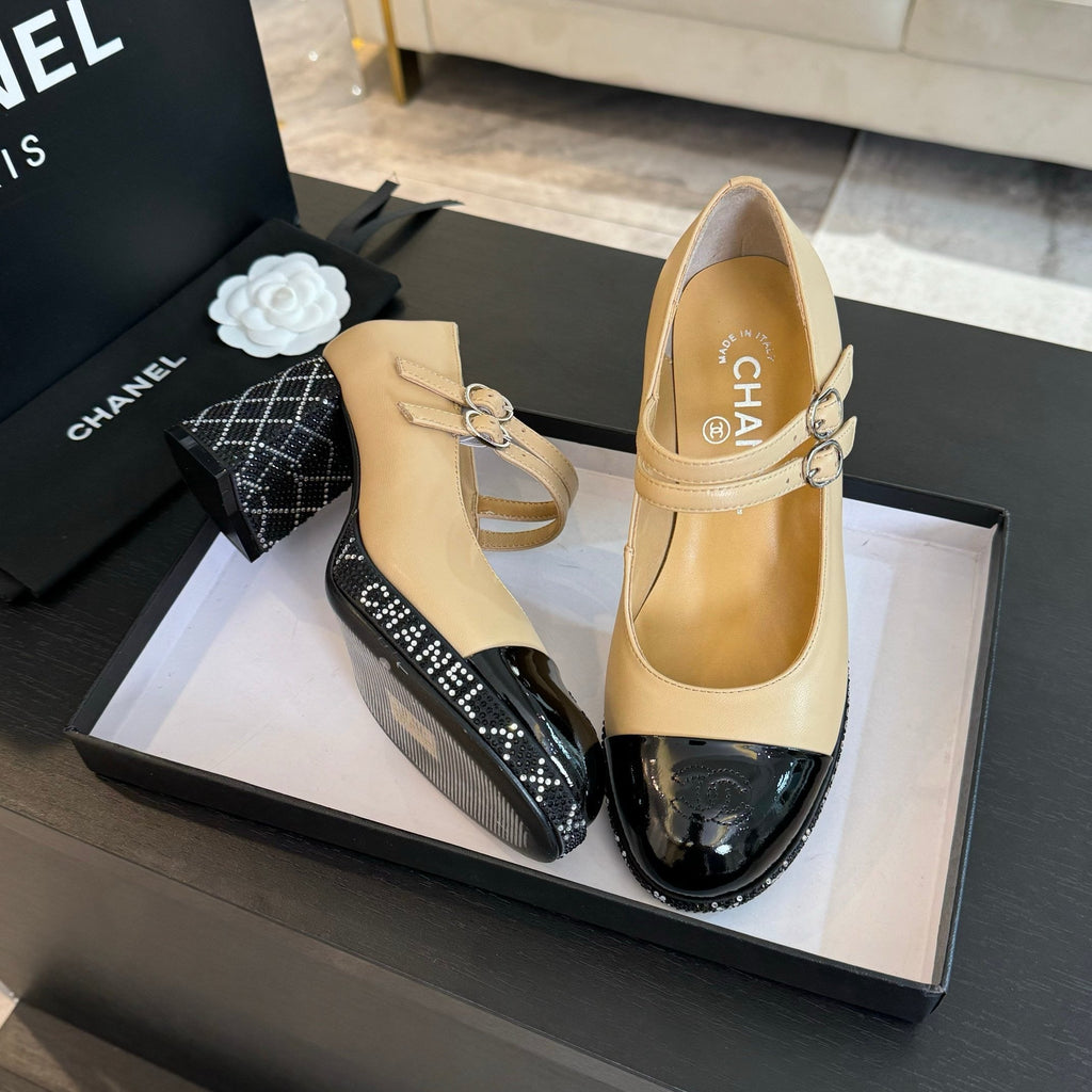 SE1629 Chanel Mary Janes 65mm / Size4-10