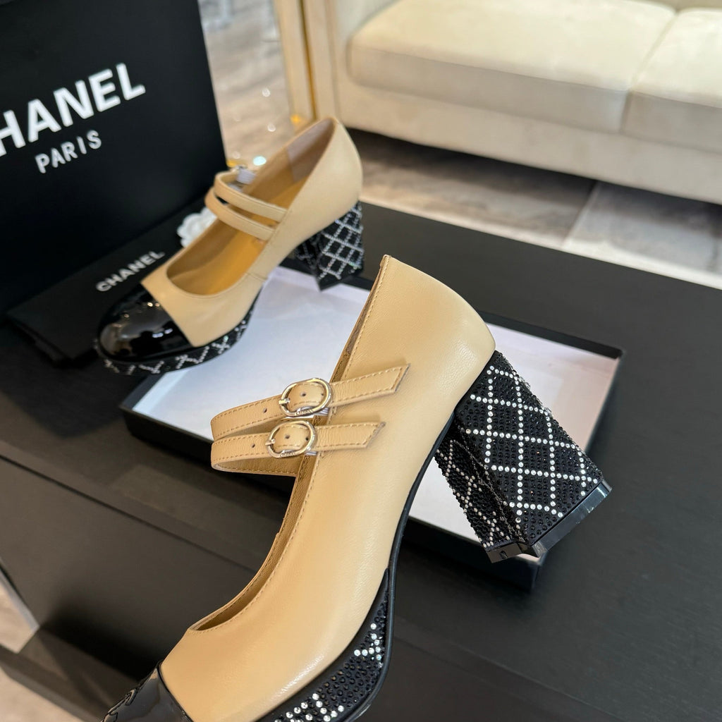 SE1629 Chanel Mary Janes 65mm / Size4-10