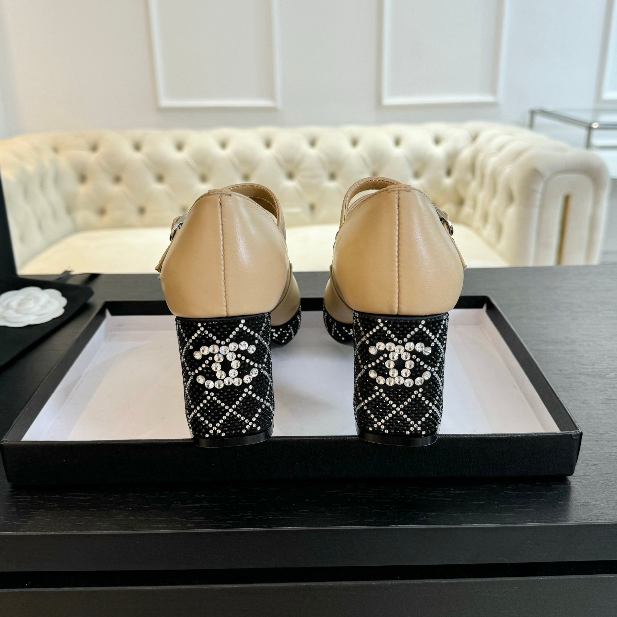 SE1629 Chanel Mary Janes 65mm / Size4-10