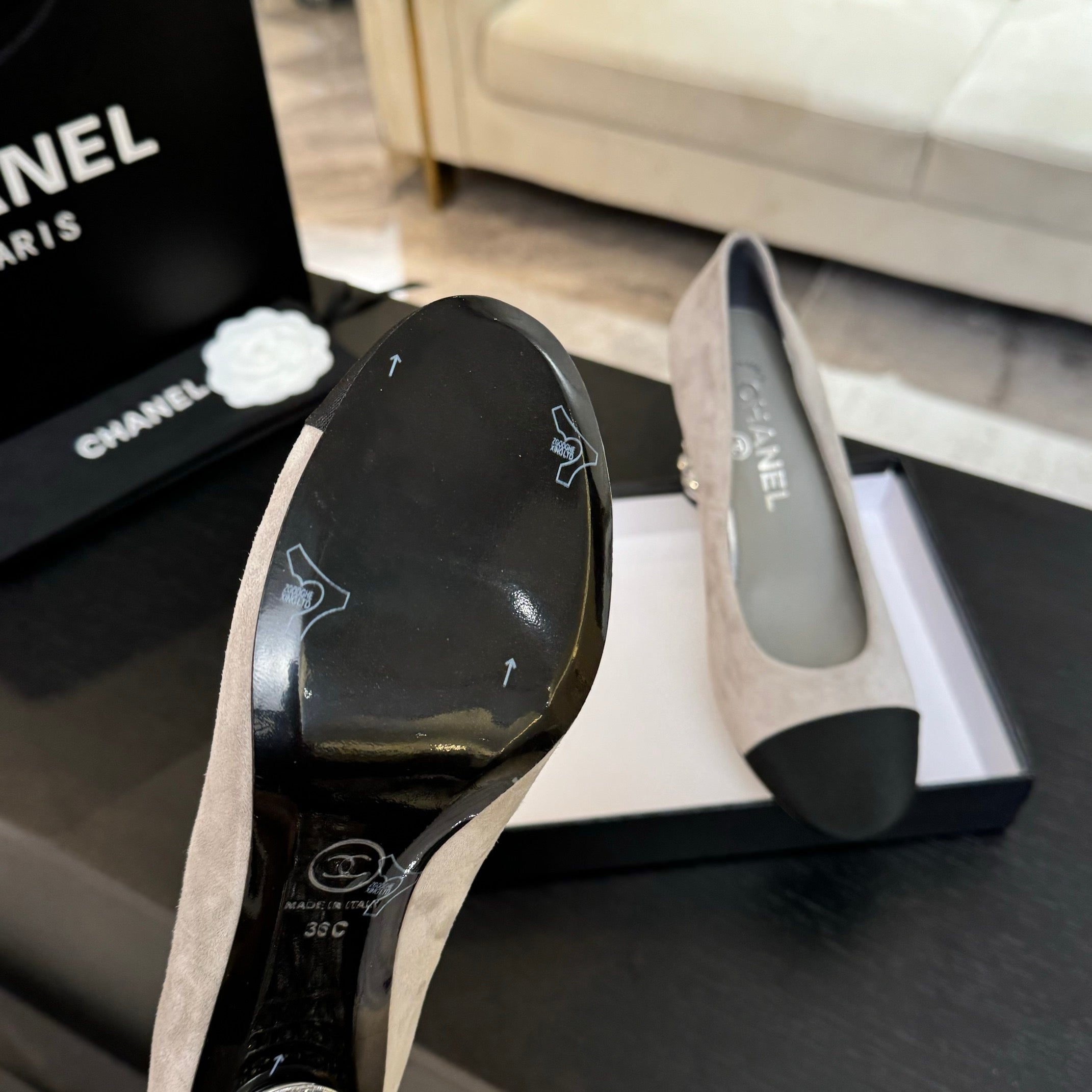 SE1630 Chanel Heels 85mm/ Size5-10