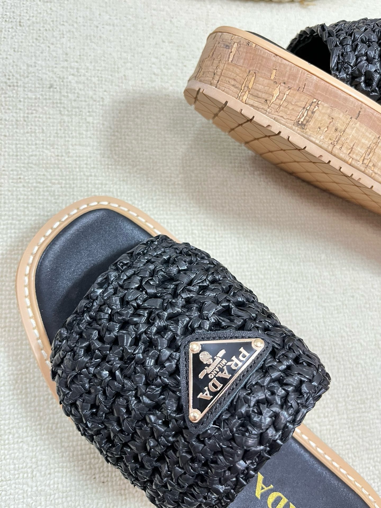 SE1384 PD Crochet Flatform Slides / Size5-10
