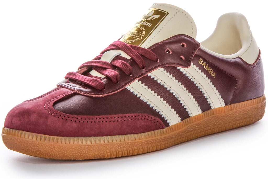 Adidas Samba OG In Maroon