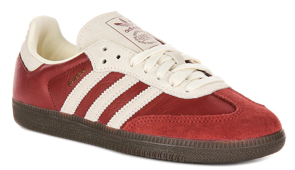 Adidas Samba OG In Maroon