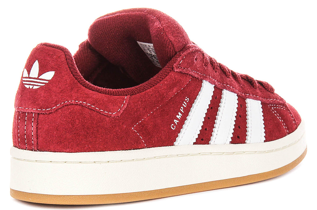 Adidas Campus 00S In Maroon White