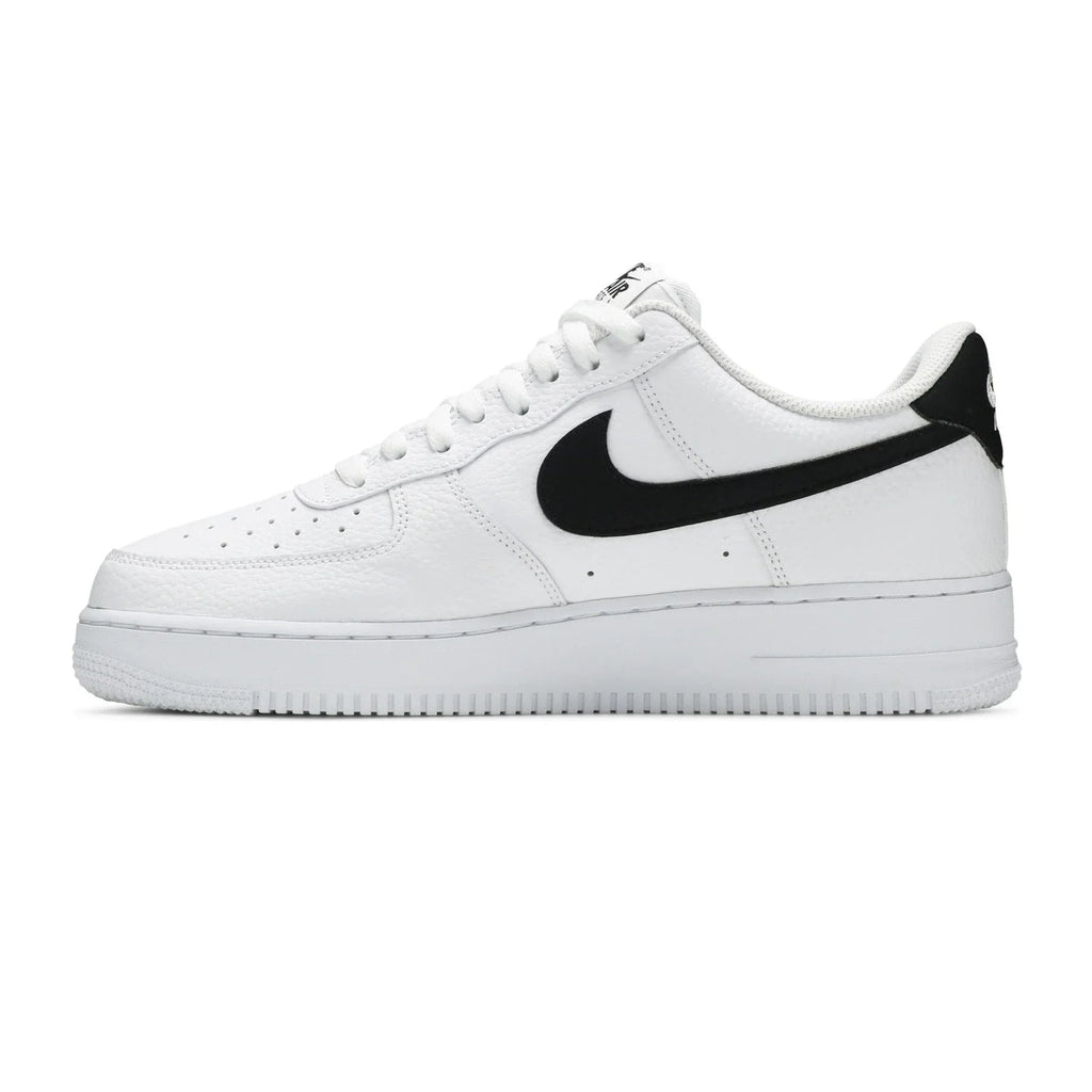 Nike Air Force 1 Low '07 'White Black Pebbled Leather' (2021)