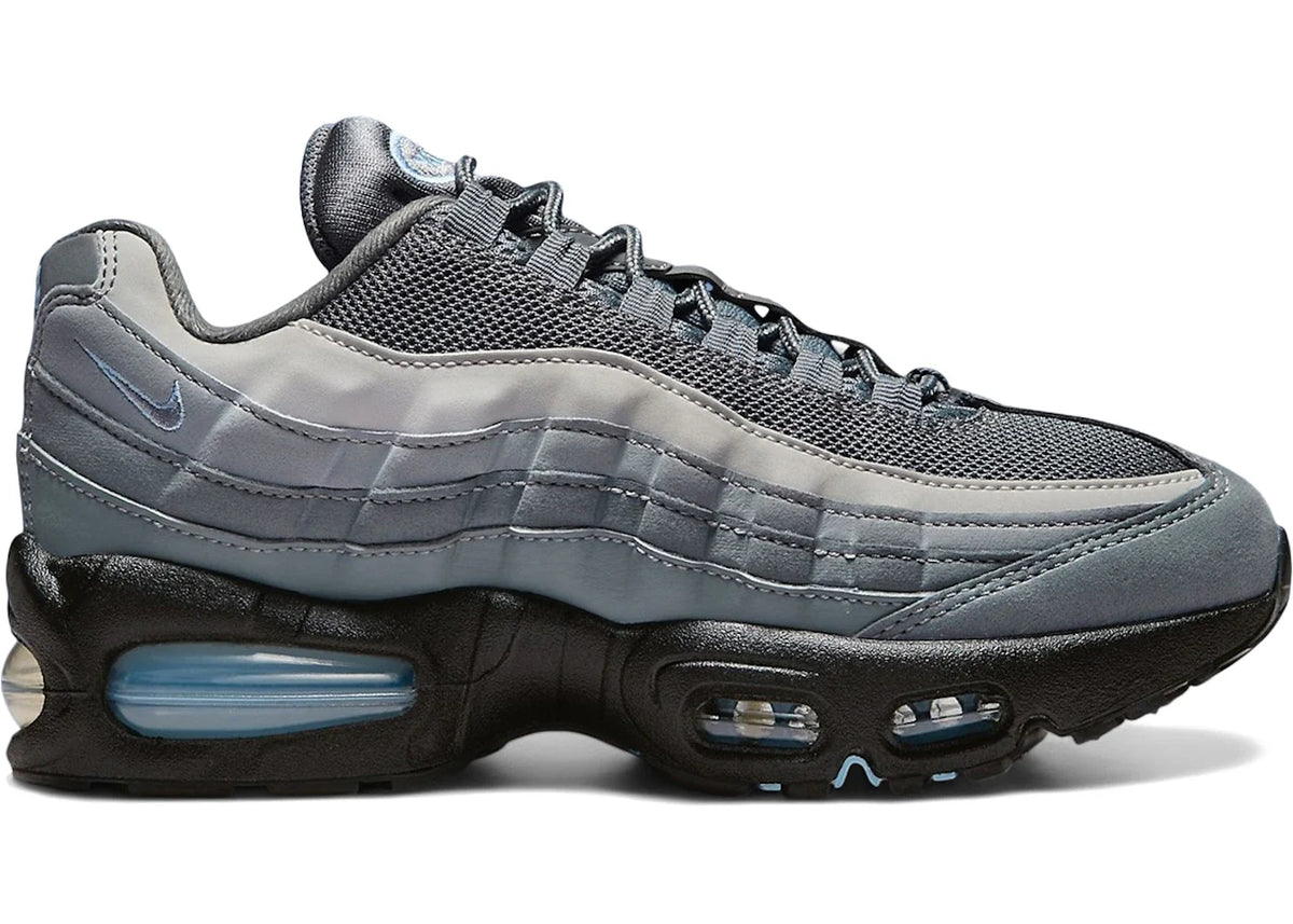 Nike Air Max 95 Big Bubble Cool Grey Psychic Blue (GS)