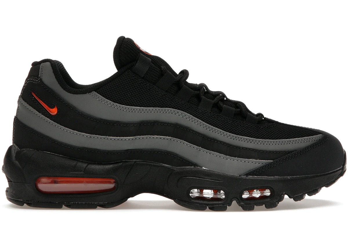 Nike Air Max 95 Black Grey Safety Orange