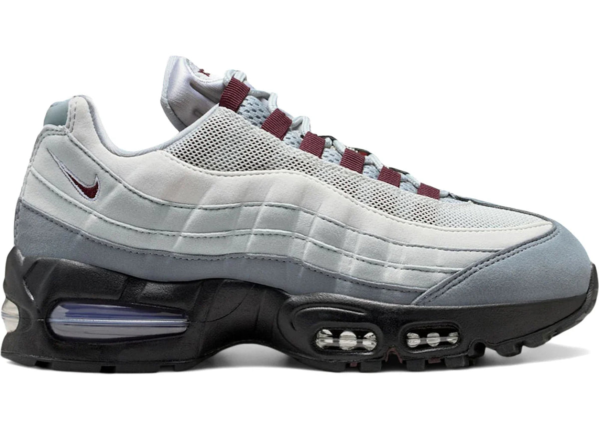 Nike Air Max 95 OG Big Bubble Smoke Grey Burgundy Crush (Women's)