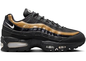 Nike Air Max 95 SE Big Bubble Black Metallic Gold (Women's)