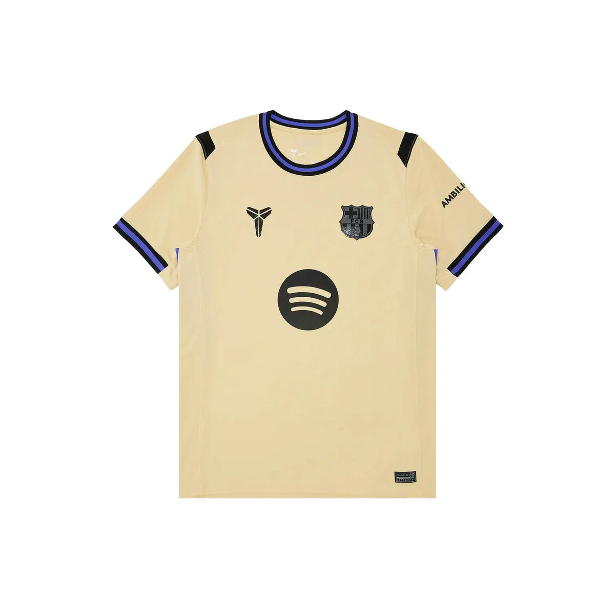 Nike x Kobe F.C. Barcelona 2025/26 Stadium Away Jersey 'Team Gold / Team Gold / Persian Violet / Black' (2025)