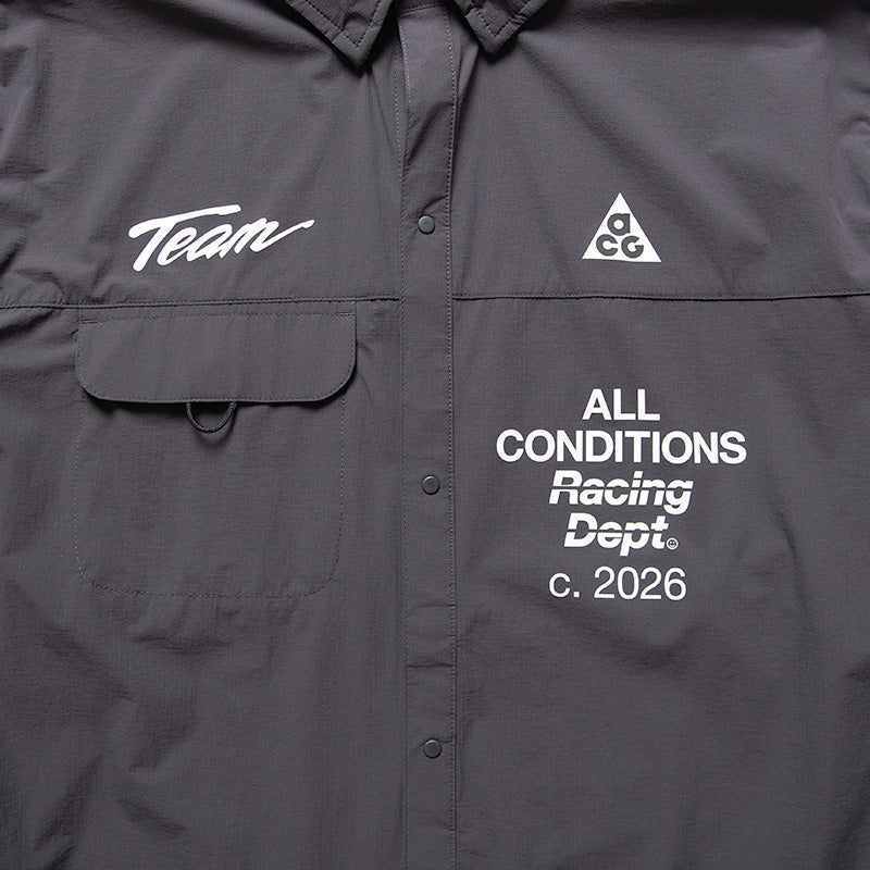 Nike ACG Aireez Graphic L/S Shirt - Dark Smoke Grey/White