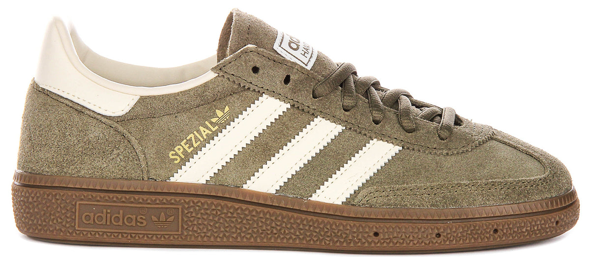 Adidas Handball Spezial In Olive White